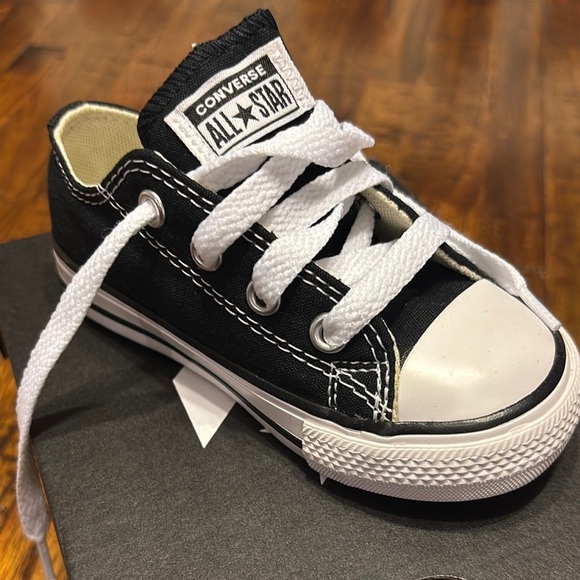 Converse Kids Black Sneakers - Picture 15 of 17